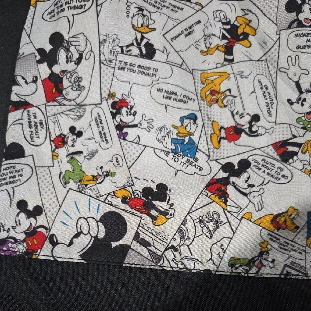 Disney Mickey Mouse Comic Strip Drawstring Bag